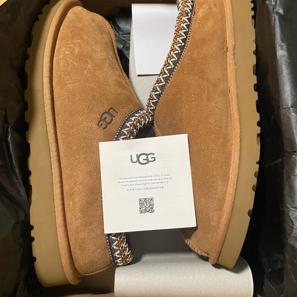 UGG Men's Brown Suede Slip-Ons - Picture 1 of 8